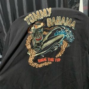 Tommy Bahama Ride the tip tiki bar silk camp shirt